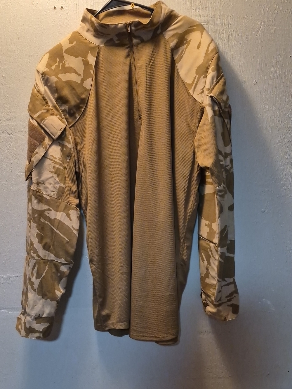 Mens Orginal British Under Body Shirt Size XL UBAC Desert Military Padded